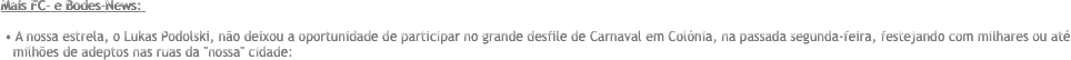 Mais FC- e Bodes-News: 