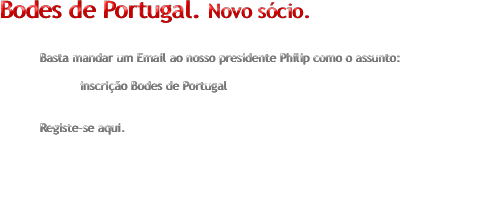 Bodes de Portugal. Novo scio.